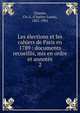Les lections et les cahiers de Paris en 1789 : documents recueillis, mis en ordre et annots. 2, Chassin, Ch.-L. (Charles-Louis), 1831-1901 