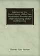 Address at the Celebration of the Two Hundredth Anniversary of the Building of the Old Meeting ., Norton, Charles Eliot, 1827-1908 