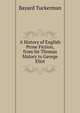 A History of English Prose Fiction, from Sir Thomas Malory to George Eliot, Bayard Tuckerman 