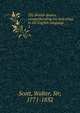 The British drama : comprehending the best plays in the English language. 2, Scott, Walter, Sir, 1771-1832 