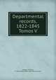 Departmental records, 1822-1845. Tomos V, Savage, Thomas, b. 1823,Hubert Howe Bancroft collection 