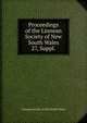 Proceedings of the Linnean Society of New South Wales. 27, Suppl., Linnean Society of New South Wales 