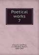 Poetical works. 7, Chaucer Geoffrey 