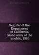 Register of the Department of California, Grand army of the republic, 1886, Grand army of the republic. Dept. of California and Nevada 