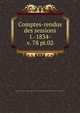 Comptes-rendus des sessions 1.-1834-. v. 78 pt.02, Congr?s arch?ologique de France,Soci?t? fran?aise d'arch?ologie,Congr?s arch?ologique de France. S?ances g?n?rales 