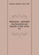 M?moires : pr?c?d?s des Souvenirs de famille (1760-1816), Bocher, Charles, 1816-1907 
