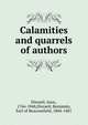 Calamities and quarrels of authors, Isaac Disraeli 