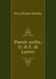 Poesie scelte, tr. di E. di Lustro, Shelley Percy Bysshe 