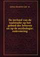 De invloed van de taalstudie op het gebied der letteren en op de mythologie: redevoering, Johan Hendrik Gall ?ee 
