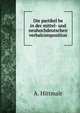 Die partikel be in der mittel- und neuhochdeutschen verbalcomposition, A. Hittmair 