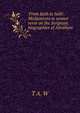 'From faith to faith'. Meditations in sonnet verse on the Scripture biographies of Abraham ., T A. W 