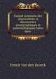 Expos? sommaire des observations et d?couvertes stratigraphiques et pal?ontologiques faites dans ., Ernest van den Broeck 