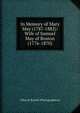 In Memory of Mary May (1787-1882): Wife of Samuel May of Boston (1776-1870), Allen &amp; Rowell (Photographers) 