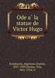 Ode a? la statue de Victor Hugo, Algernon Charles Swinburne 