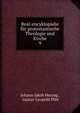 Real-encyklopdie fr protestantische Theologie und Kirche. 9, Herzog Johann Jakob 