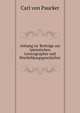 Anhang zu 'Beitr?ge zur lateinischen Lexicographie und Wortbildungsgeschichte'., Carl von Paucker 