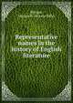 Representative names in the history of English literature, Morgan, Horace H. (Horace Hills) 