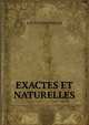 EXACTES ET NATURELLES, E.H. Von Baumhauer 