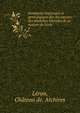 Inventaire historique et genealogique des documents des branches laterales de la maison de Levis, L?ran, Ch?teau de. Archives 