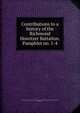 Contributions to a history of the Richmond Howitzer Battalion. Pamphlet no. 1-4, Confederate States of America. Army. Virginia Artillery. Richmond Howitzers,McCarthy, Carlton, 1847- 