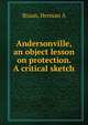 Andersonville, an object lesson on protection. A critical sketch, Herman A. Braun 