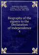 Biography of the signers to the Declaration of Independence. 4, Sanderson, John,Waln, Robert, 1794-1895,Gilpin, Henry Dilworth, 1801-1860 