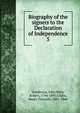 Biography of the signers to the Declaration of Independence. 5, Sanderson, John,Waln, Robert, 1794-1895,Gilpin, Henry Dilworth, 1801-1860 