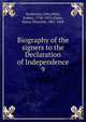 Biography of the signers to the Declaration of Independence. 9, Sanderson, John,Waln, Robert, 1794-1895,Gilpin, Henry Dilworth, 1801-1860 