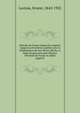 Histoire de France depuis les origines jusqu'? la r?volution; publi?e avec la collaboration de mm. Bayet, Bloch e.a. Suite de gravures pour illustrer l'Histoire de France et tables, Lavisse, Ernest, 1842-1922 