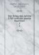 Der Krieg des Jahres 1799 und die zweite Koalition. 2, H?ffer, Hermann, 1830-1905 