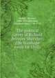 The political career of Richard Brinsley Sheridan; (the Stanhope essay for 1912), Sadleir, Michael, 1888-1957,Sheridan, Elizabeth Ann, 1754-1792 