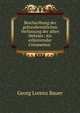 Bescheribung der gottesdienstlichen Verfassung der alten Hebr?er: Als erl?uternder Commentar ., Georg Lorenz Bauer 