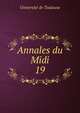 Annales du Midi. 19, Universit? de Toulouse 