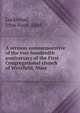 A sermon commemorative of the two-hundredth anniversary of the First Congregational church of Westfield, Mass., Lockwood, John Hoyt, 1848- 