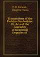 Transactions of the Parisian Sanhedrim: Or, Acts of the Assembly of Israelitish Deputies of ., F. D. Kirwan , Diog?ne Tama 