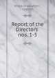 Report of the Directors .. nos. 1-5, Africa Institution , London 