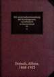 Die wirtschaftsentwicklung der Karolingerzeit, vornehmlich in Deutschland. 02, Dopsch, Alfons, 1868-1953 