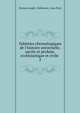 Tablettes chronologiques de l'histoire universelle, sacr?e et profane, eccl?siastique et civile ., Nicolas Lenglet -Dufresnoy, Jean Picot 