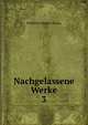 Nachgelassene Werke. 3, Friedrich August Carus, ( 