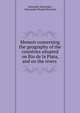 Memoir concerning the geography of the countries situated on Rio de la Plata, and on the rivers ., Alexander Dalrymple , Duncombe Pleydell Bouverie 