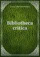 Bibliotheca critica, Daniel Albert Wyttenbach 