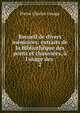 Recueil de divers m?moires: extraits de la Biblioth?que des ponts et chauss?es, ? l'usage des ., Pierre Charles Lesage 