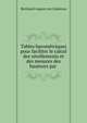 Tables barom?triques pour faciliter le calcul des nivellements et des mesures des hauteurs par ., Bernhard August von Lindenau 