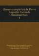 Oeuvres comple?tes de Pierre Augustin Caron de Beaumarchais, Beaumarchais, Pierre Augustin Caron de, 1732-1799,Gudin de la Brenellerie, Paul Philippe, 1738-1812, ed 