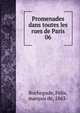 Promenades dans toutes les rues de Paris. 06, Rochegude, Felix, marquis de, 1863- 