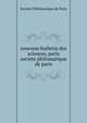 Nouveau bulletin des sciences, parla societe philomatique de paris, Societe Philomatique de Paris 