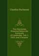 Two Discourses Preached Before the University of Cambridge . July 1, 1810: And a Sermon ., Claudius Buchanan 