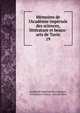 M?moires de l'Acad?mie imp?riale des sciences, litt?rature et beaux-arts de Turin, Acad?mie imp?riale des sciences , litt?rature et beaux -arts de Turin 