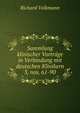 Sammlung klinischer Vortrge in Verbindung mit deutschen Klinikern. 3, nos. 61-90, Richard Volkmann 