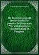 De bloemlizing uit Nederlandsche prozaschrijvers van N.G van Kampen, verkrort door D. Veegens ., Nederlandse prozaschrijvers 